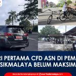 VIDEO: Hari Pertama Uji Coba CFD ASN di Pemkot Tasikmalaya, Penerapan Tanpa Kendaraan BBM Belum Maksimal