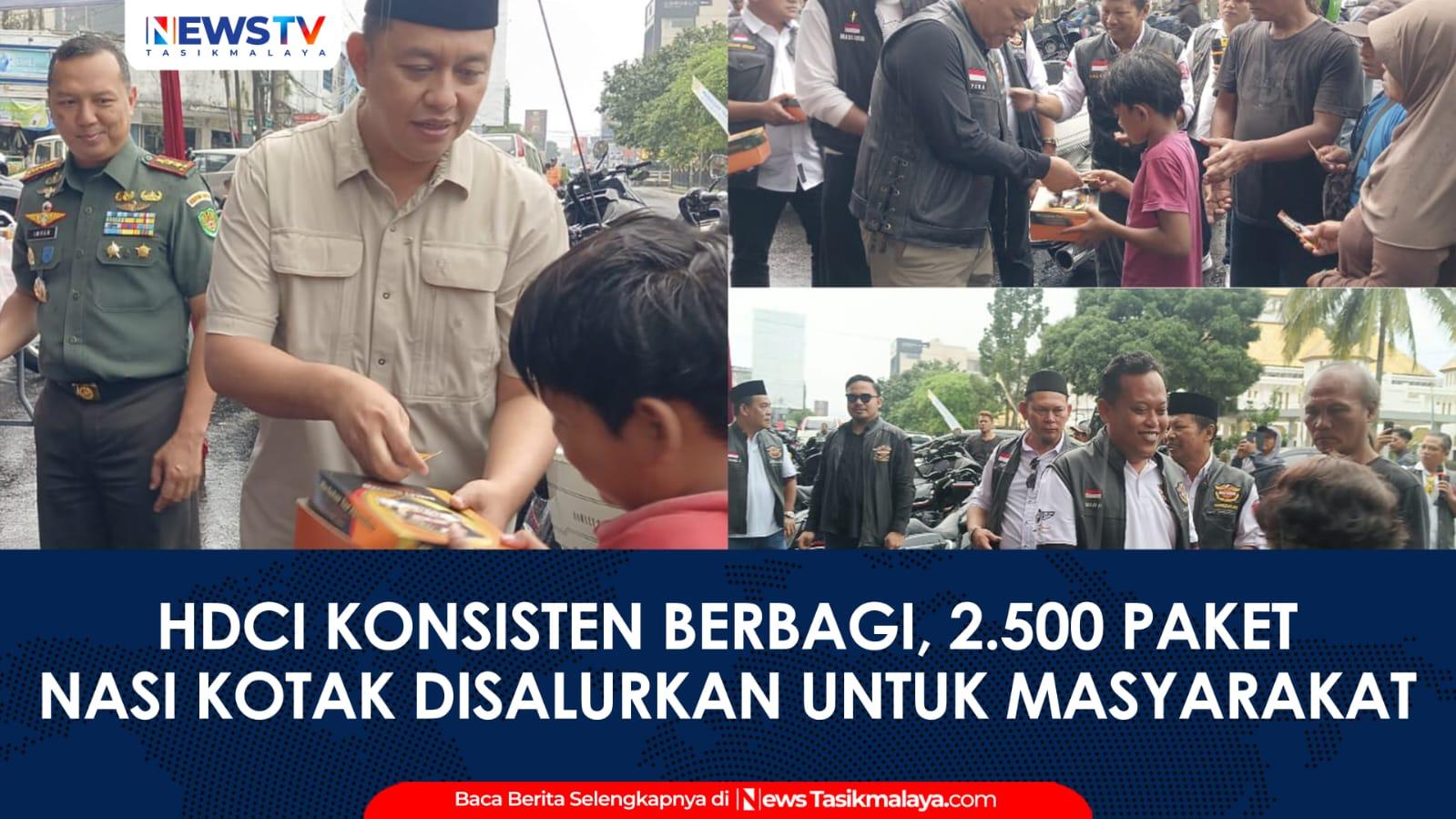 VIDEO: HDCI Tasikmalaya Konsisten Berbagi, 2.500 Paket Nasi Kotak Disiapkan untuk Warga Selama Ramadan