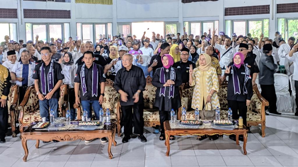 Herdiat-Yana Hadiri Deklarasi Relawan Pemenangan Pilkada Ciamis 2024