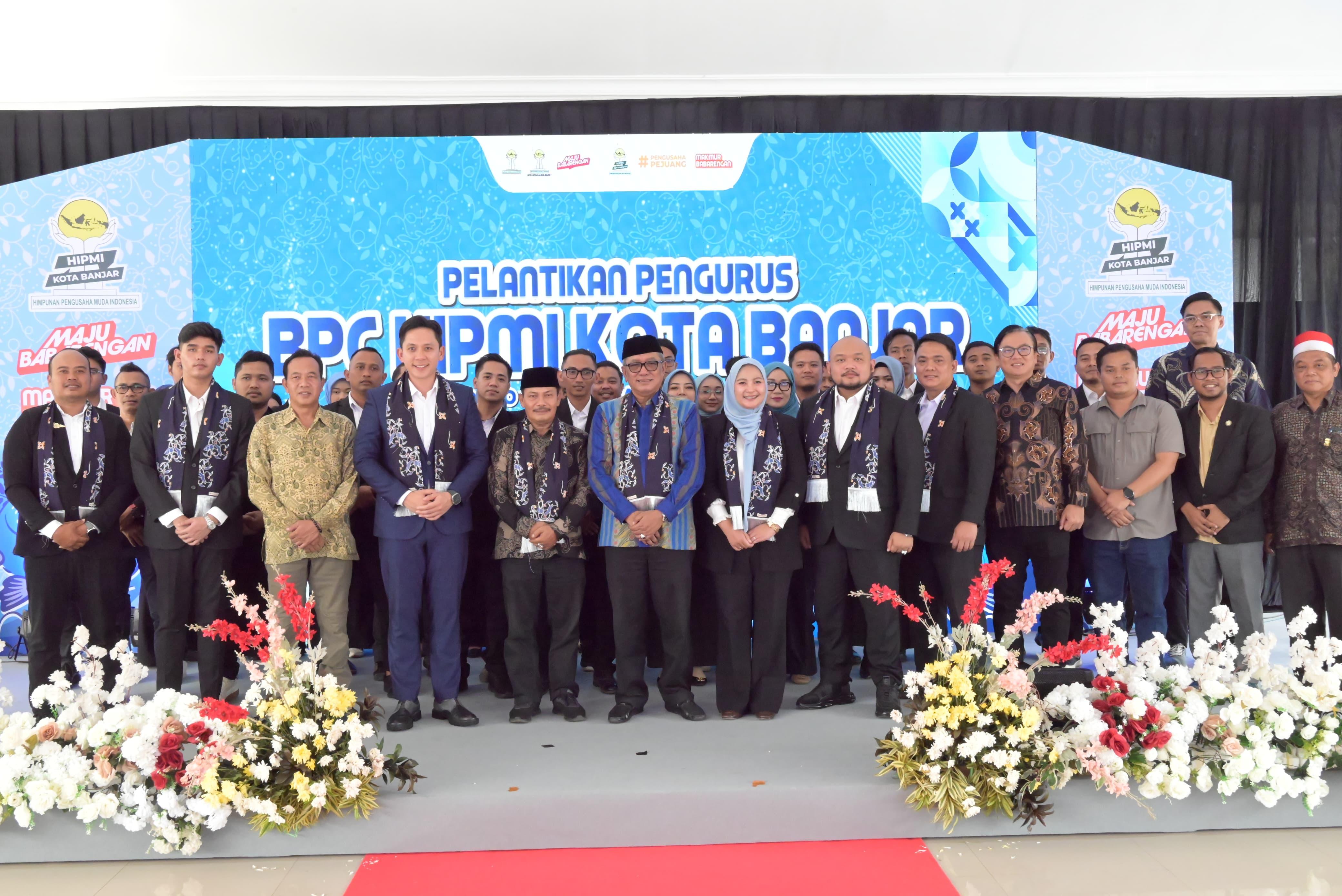 Hipmi Kota Banjar Resmi Dilantik, Siap Jadi Mitra Strategis Pemerintah Dorong Ekonomi Lokal
