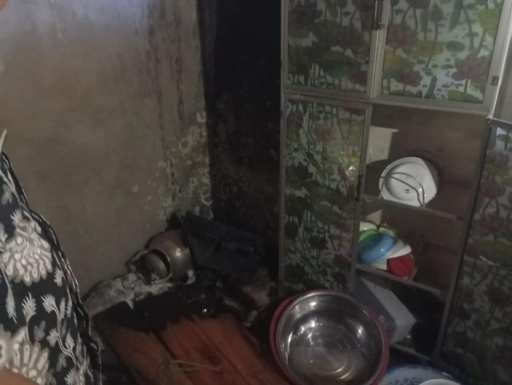 Tabung Gas Bocor, Warga Kawali Ciamis Alami Luka Bakar Serius