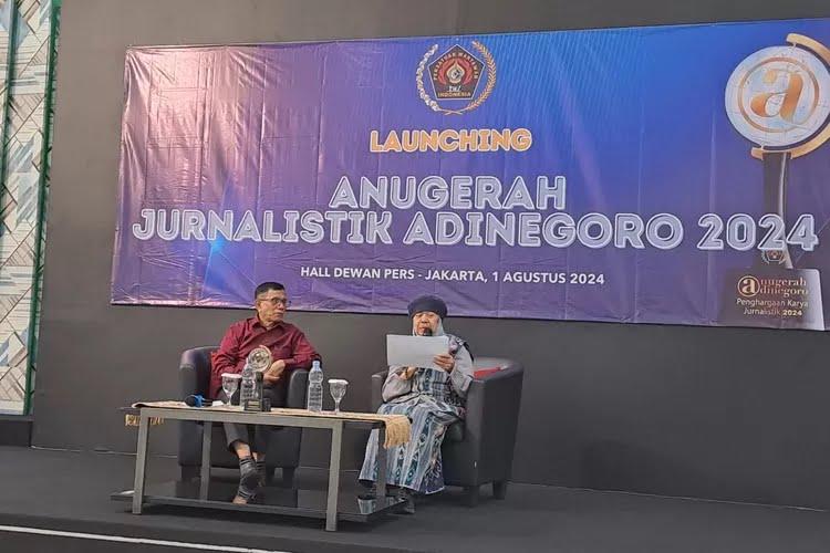 PWI Pusat Gelar Anugerah Jurnalistik Adinegoro 2024 untuk Wartawan dan Pers Kapus, Berhadiah Ratusan Juta Rupiah