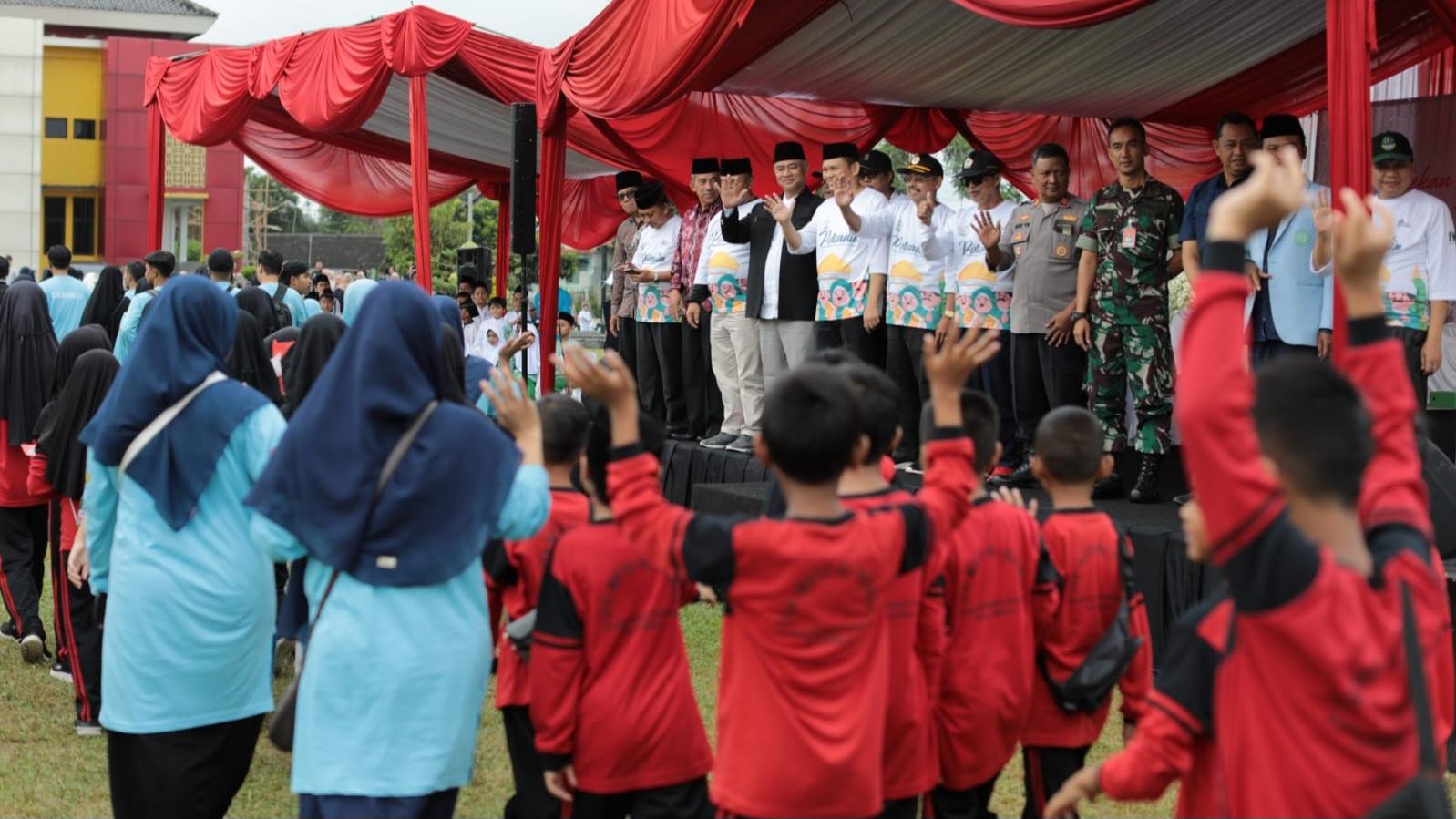 Porsadin Tingkat Kota Tasikmalaya Dibuka Pj Wali Kota, Ajang Tunjukan Bakat Seni dan Olahraga Santri Diniyah