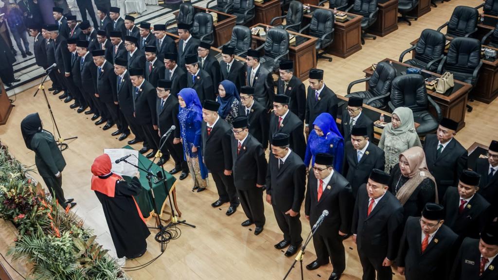 50 Anggota DPRD Ciamis Dilantik, Pj Bupati Engkus Sutisna Berharap Ada Kemajuan Signifikan