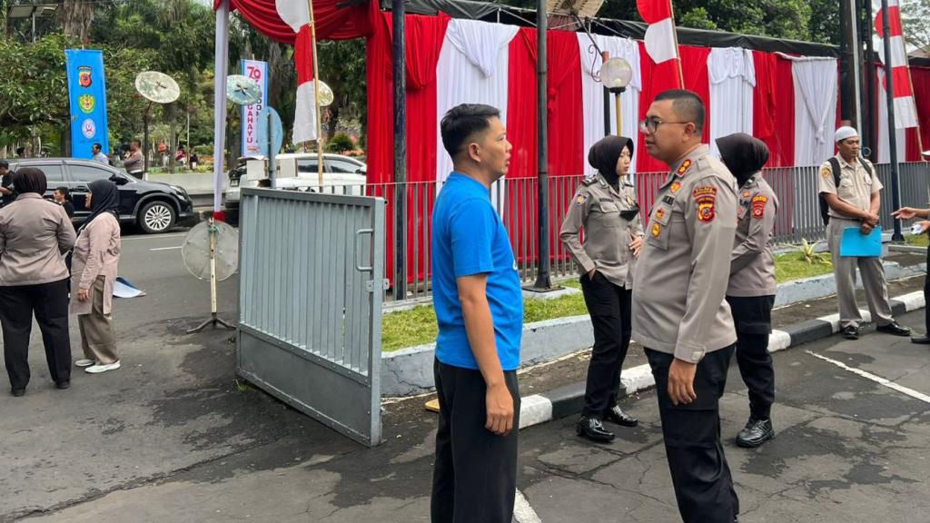 Kapolres Tasikmalaya Kota Cek Kesiapan Siliwangi Lodaya Ride 2024
