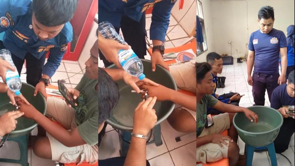 Petugas Damkar Kabupaten Tasikmalaya Lepaskan Cincin dari Jari Remaja