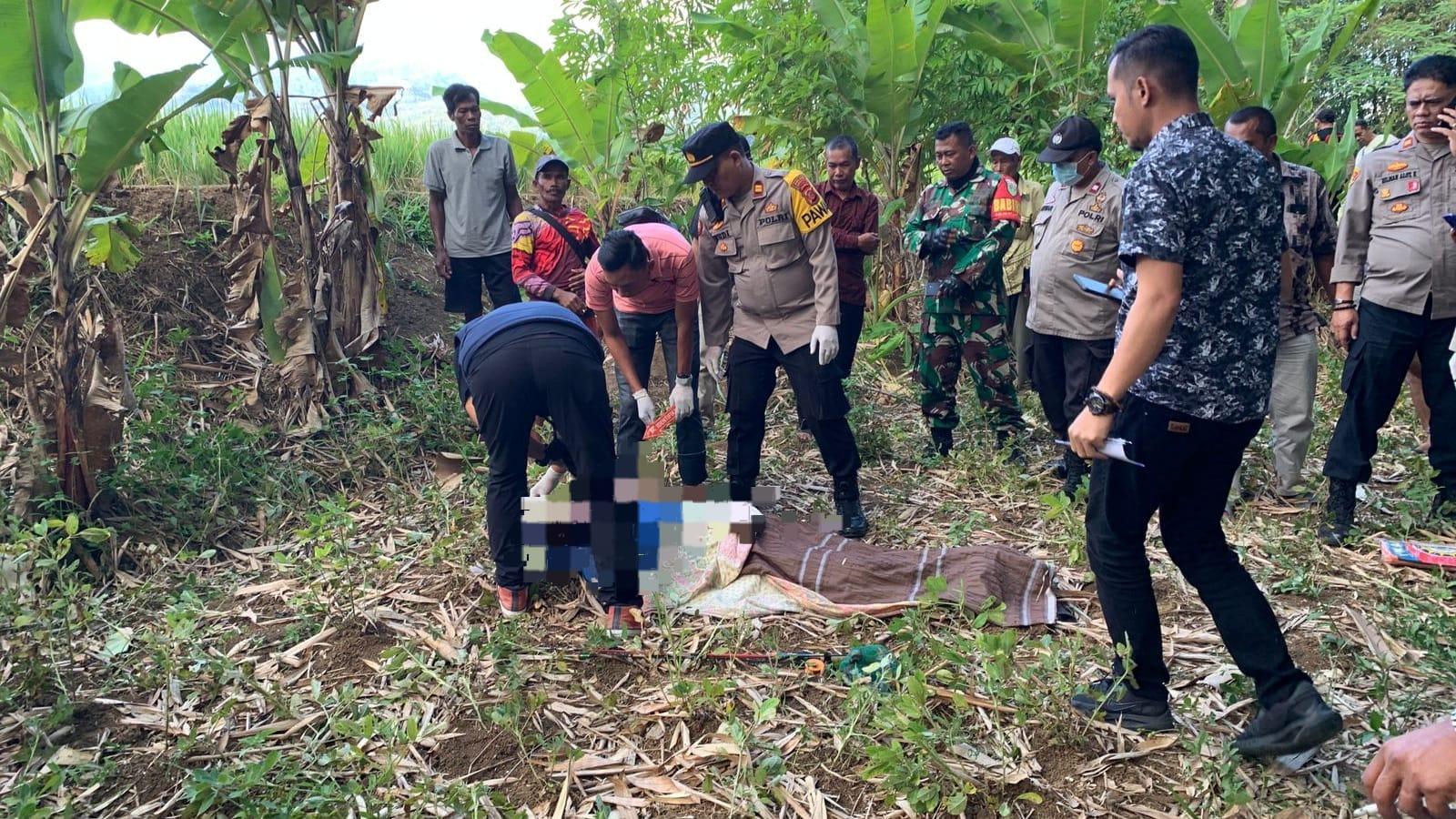 Geger! Warga Cidahu Tasikmalaya Temukan Mayat Tergeletak di Kebun