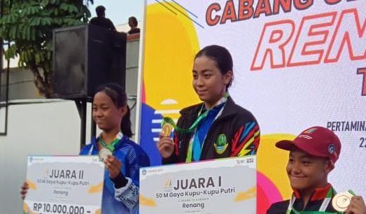 Prestasi Gemilang Atlet Muda Tasikmalaya, Quinsha Galih Ahmad, di Ajang O2SN 2024