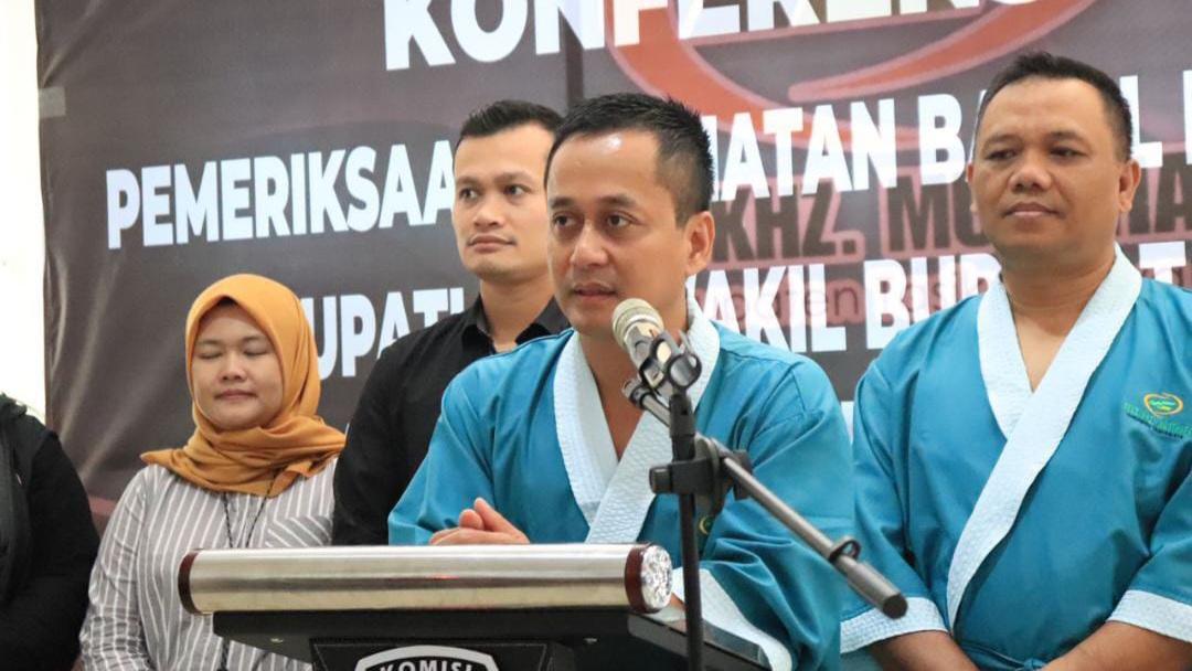 Cecep-Asep, Paslon Pertama yang Jalani Pemeriksaan Kesehatan pada Tahapan Pilkada Kabupaten Tasikmalaya