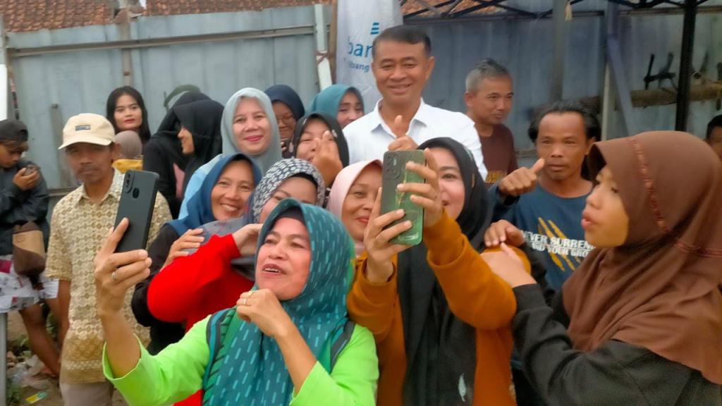 Antusiasme Warga Cilingga Menyambut Bacawawalkot Tasikmalaya H Muslim