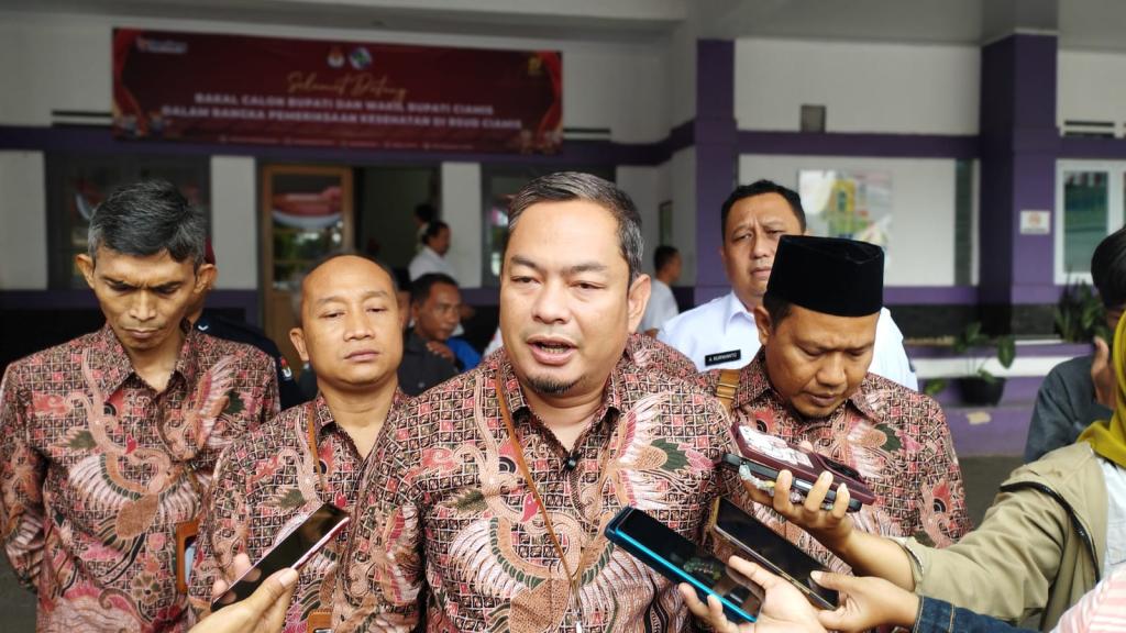 KPU Ciamis Periksa Kesehatan Bakal Calon Bupati dan Wakil Bupati
