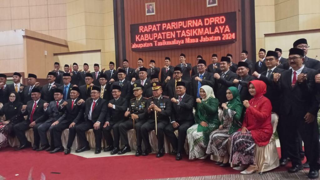 50 Anggota DPRD Kabupaten Tasikmalaya Dilantik, Didominasi Wajah Baru