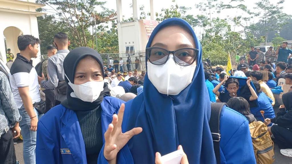 Masyarakat dan Mahasiswa Dorong Perubahan Melalui Aksi Unjuk Rasa Setelah Pelantikan DPRD Kabupaten Tasikmalaya