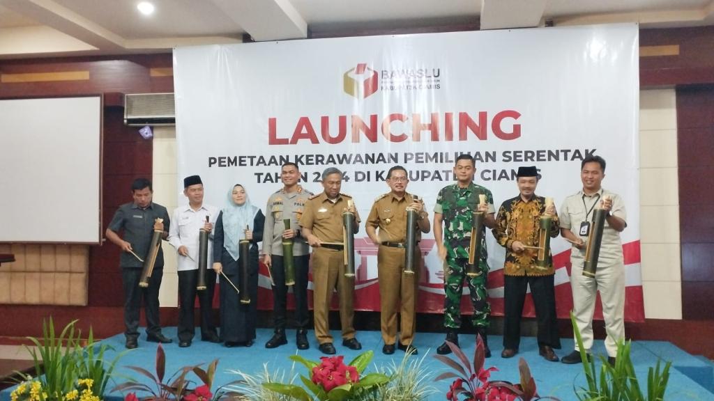 Pastikan Pelaksanaan Pilkada 2024 Lancar dan Demokratis, Bawaslu Ciamis Gelar Pemetaan Potensi Kerawanan