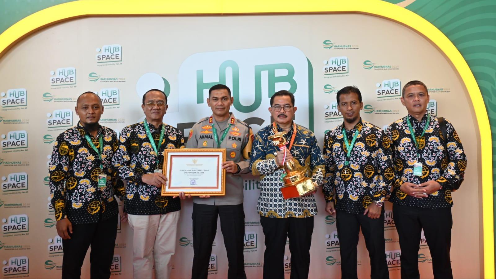 Kabupaten Ciamis Raih Penghargaan WTN Bidang Perhubungan