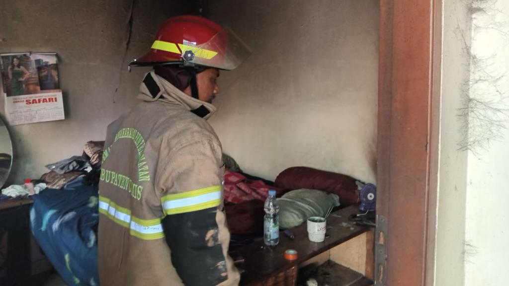 Dua Rumah di Ciamis Nyris Terbakar Akibat Korsleting Listrik