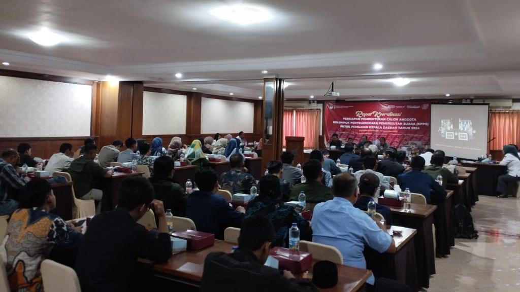 KPU Ciamis Gelar Rakor Rekrutmen KPPS untuk Pilkada 2024