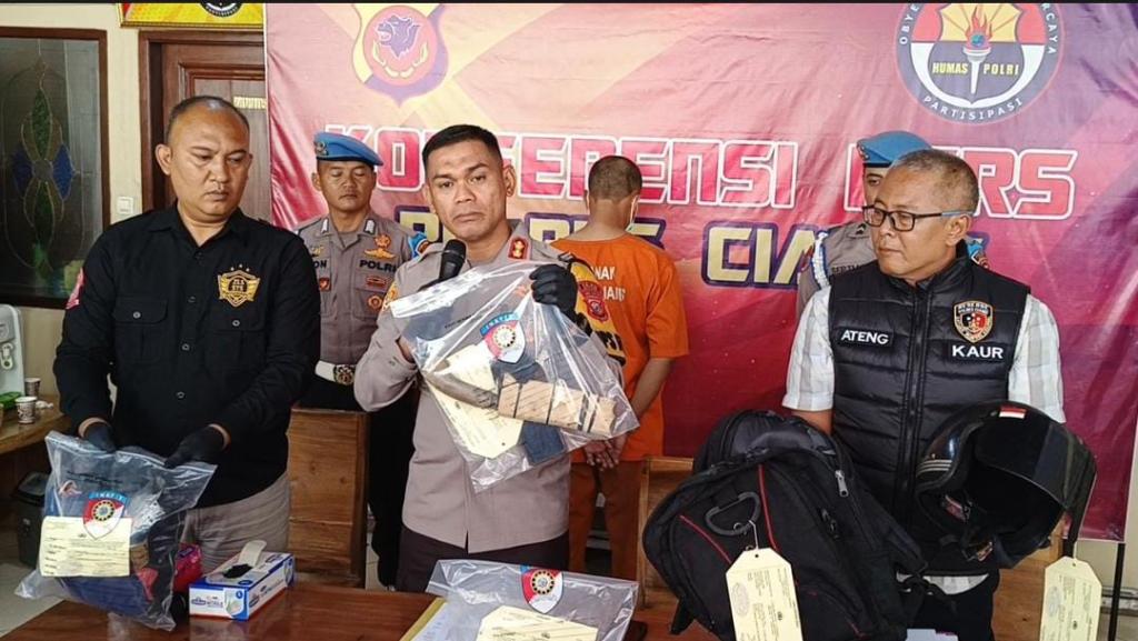 Pelaku Percobaan Perampokan Minimarket di Ciamis Dibekuk Polisi