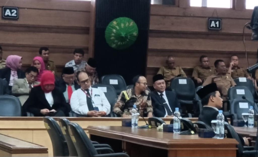 Hanya Viman Calon Wali Kota yang Hadiri Pelantikan Pimpinan DPRD Kota Tasikmalaya, Ketua: Semuanya Diundang