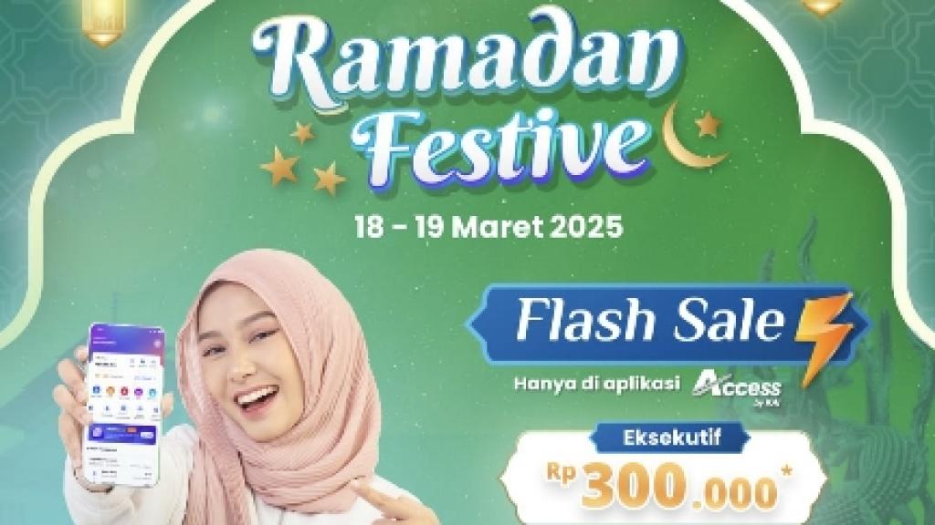 KAI Daop 2 Bandung Hadirkan Promo Spesial Ramadhan Festive, Tiket Murah untuk Perjalanan Lebih Hemat