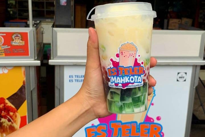 Es Teler Mahkota, Takjil Viral di Bantarkalong Tasikmalaya dengan Gelato Racikan Sendiri