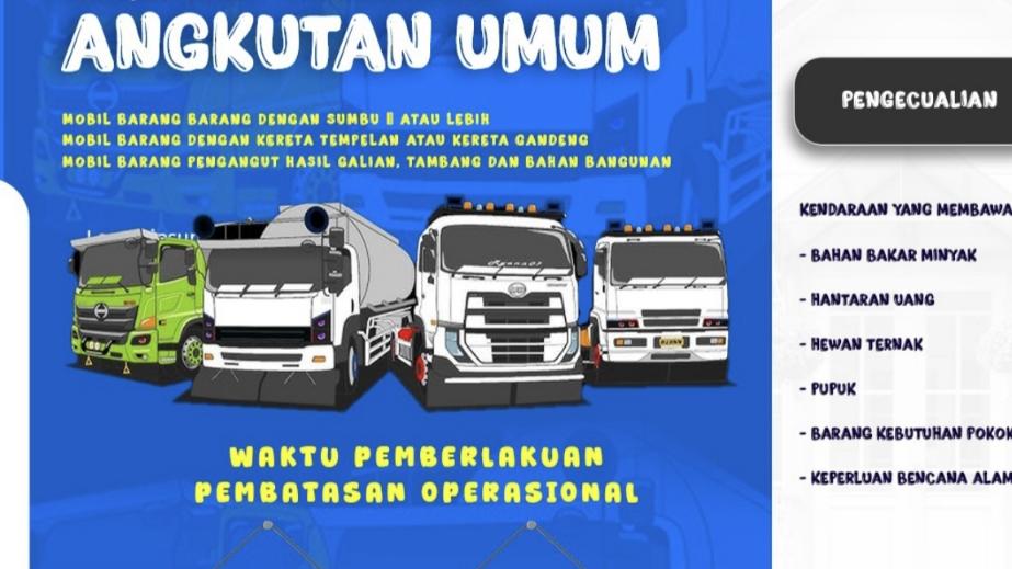 Polres Tasikmalaya Kota Berlakukan Pembatasan Operasional Angkutan Barang Jelang Lebaran 2025