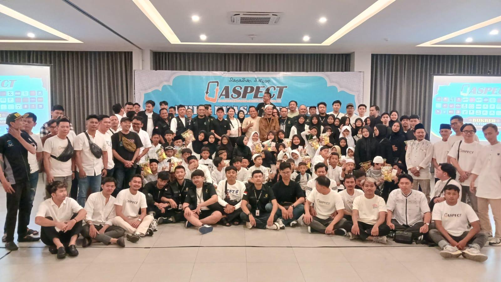 Aspect Tasikmalaya Santuni Anak Yatim dan Gelar Buka Puasa Bersama di Ramadhan 2025