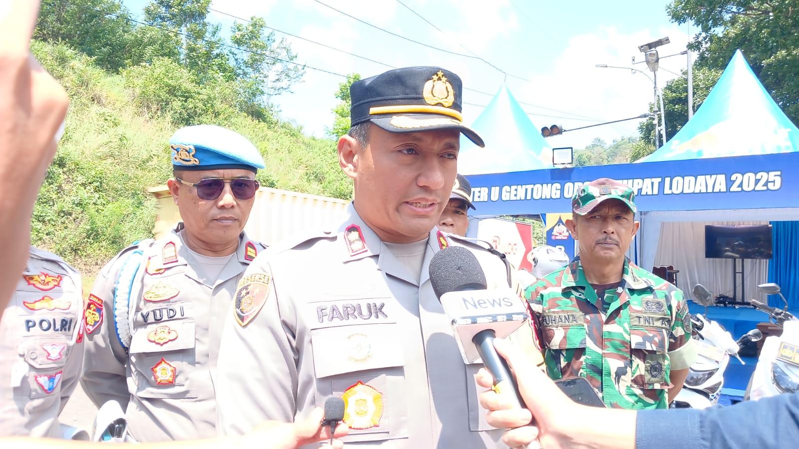 Kapolres Tasikmalaya Kota Ingatkan Pemudik untuk Jaga Kondisi Fisik dan Hindari Penggunaan Ponsel Saat Berkendara