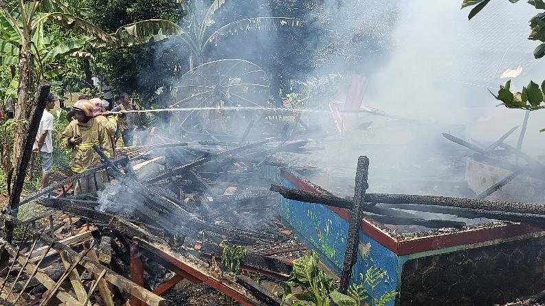 Kebakaran di Ciamis, Rumah Warga Ludes di Penghujung Ramadhan