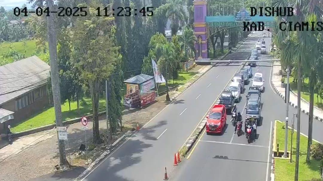Pemudik Padati Jalur Ciamis, Ribuan Kendaraan Memadati Ruas Jalan Sejak Dini Hari