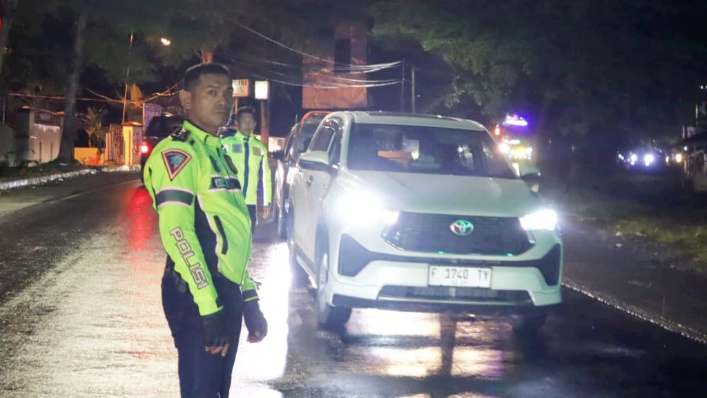 Polres Ciamis Gencarkan Patroli Malam, Arus Balik Lebaran 2025 Dipantau Ketat