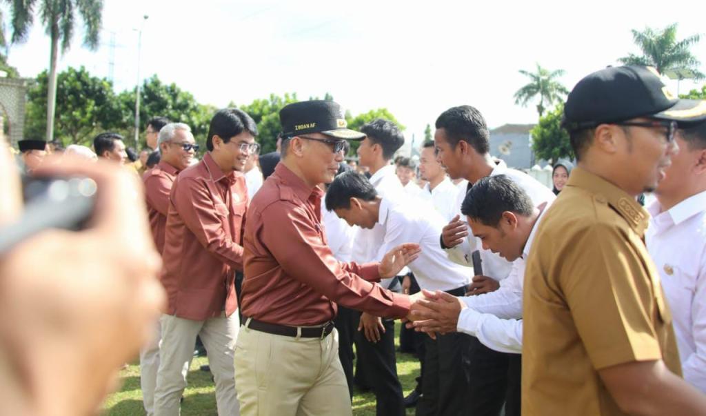 Kepala BKN Hadiri Pengangkatan 203 CPNS dan PPPK Resmi Jadi ASN di Kota Tasikmalaya