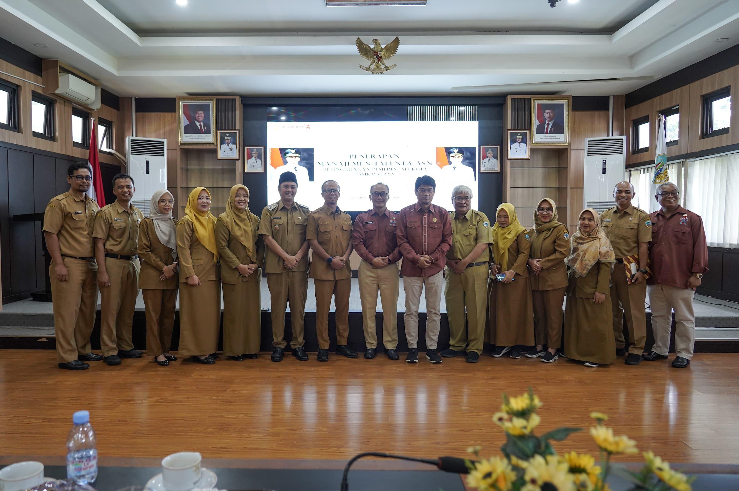 Tasikmalaya Percepat Implementasi Manajemen Talenta ASN, Kepala BKN Beri Apresiasi