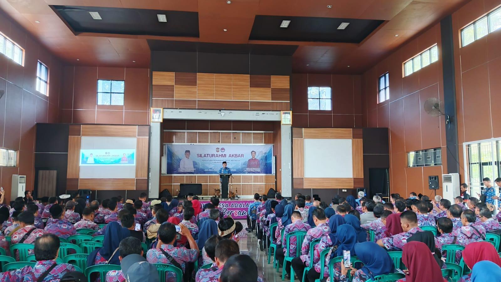 Silaturahmi Akbar PPDI Ciamis, Perangkat Desa Didorong Aktif Dongkrak PAD Daerah