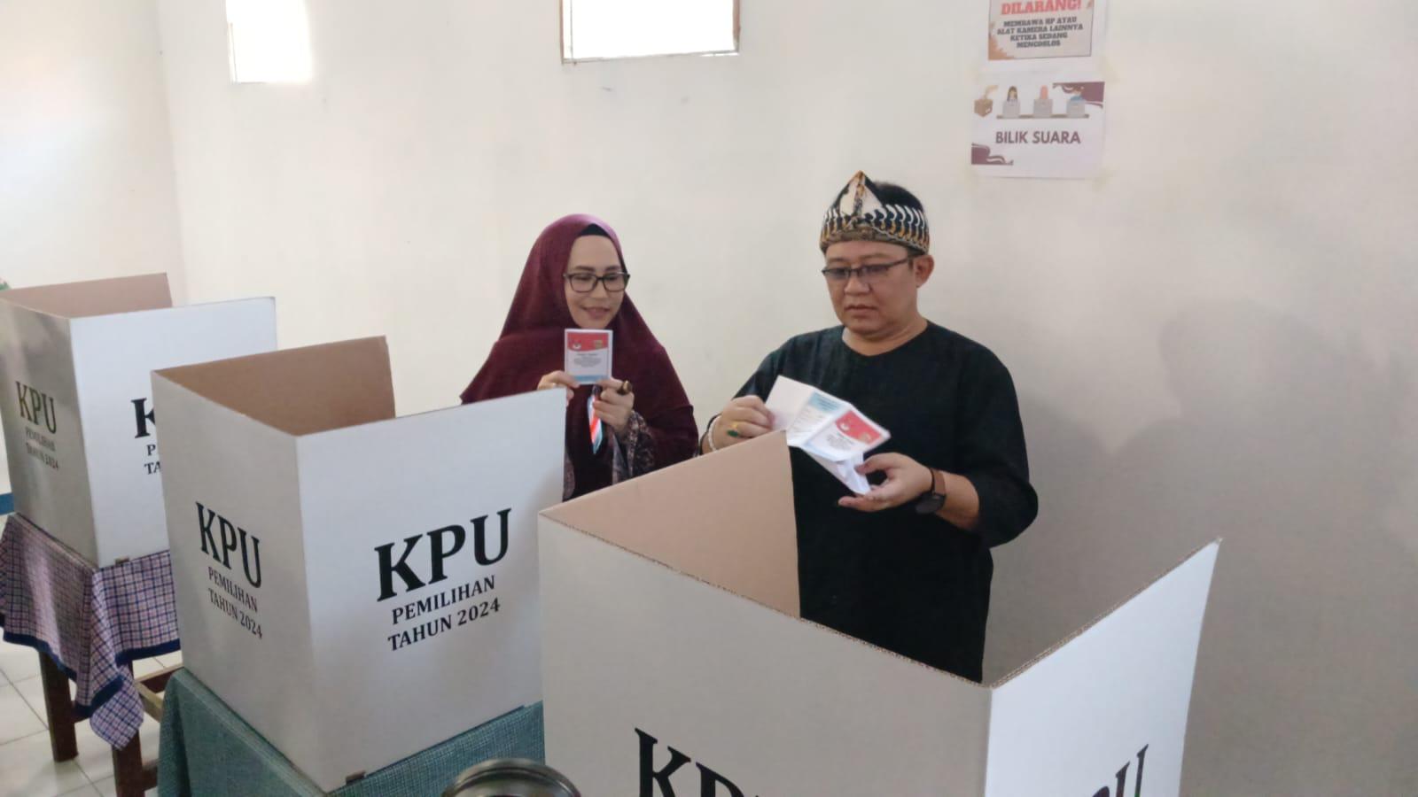 PSU Pilkada Tasikmalaya, Paslon Cabup-cawabup Ai-Iif Menang Telak di TPS Sukahaji