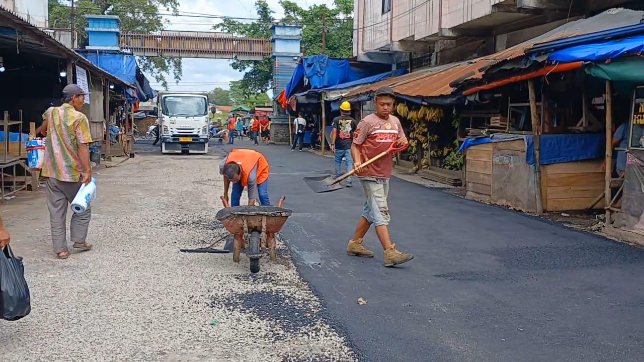 Penataan Pasar Cikurubuk Tasikmalaya dan Perbaikan Jalan Tingkatkan Aktivitas Ekonomi Pedagang