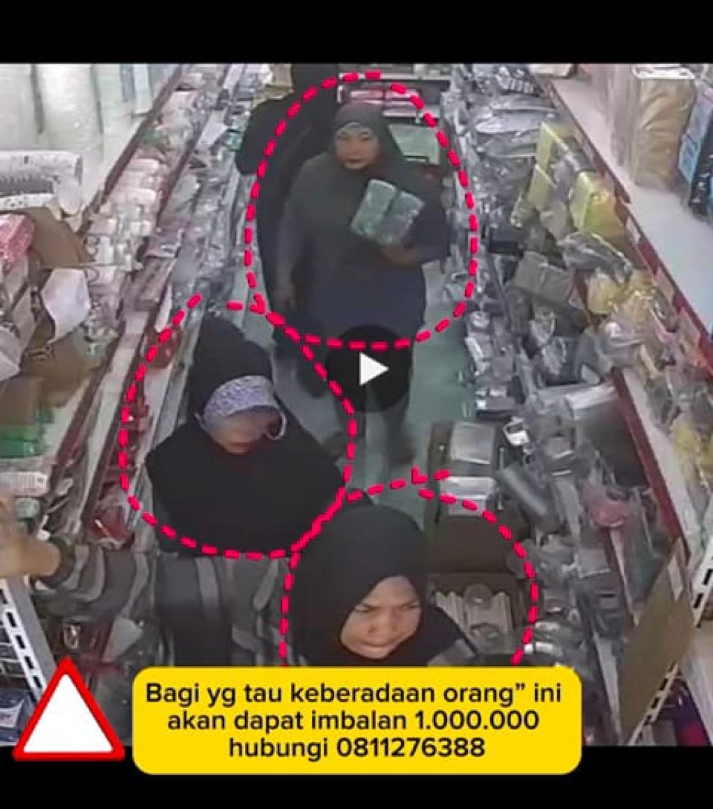 Viral! Komplotan Emak-emak Curi Keju di Dua Toko Bahan Kue di Tasikmalaya, Kerugian Capai Rp10 Juta