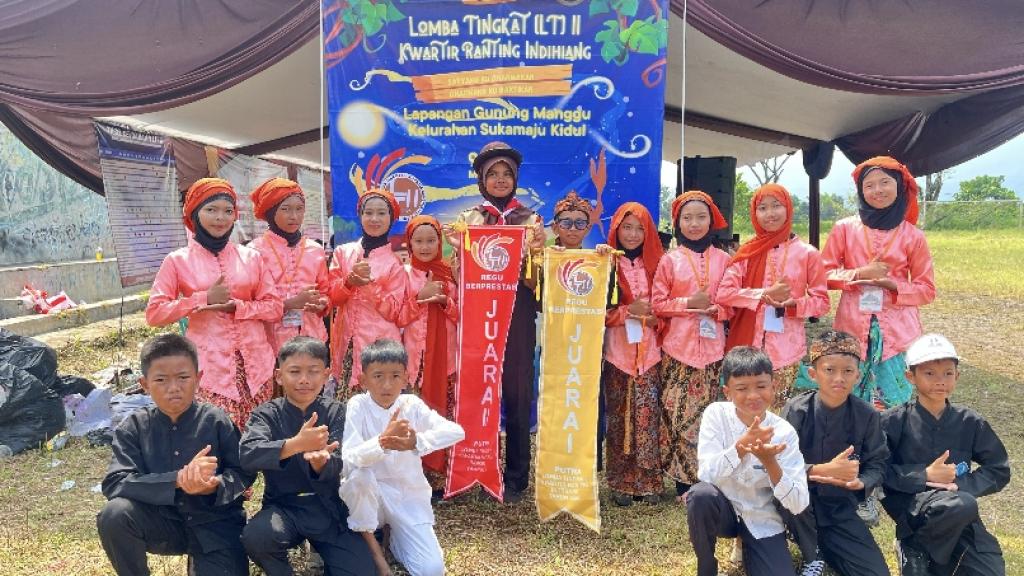 SDN 2 Sukamaju Indihiang Wakili Kwaran Indihiang di LT III Pramuka Tingkat Kota Tasikmalaya