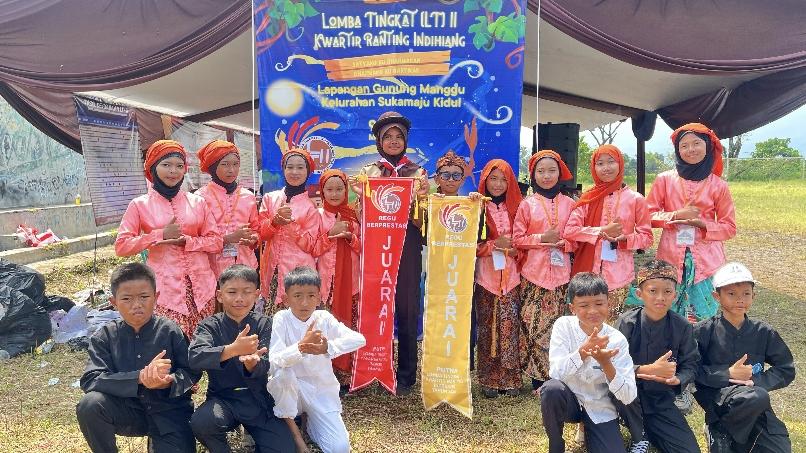 SDN 2 Sukamaju Indihiang Wakili Kwaran Indihiang di LT III Pramuka Tingkat Kota Tasikmalaya