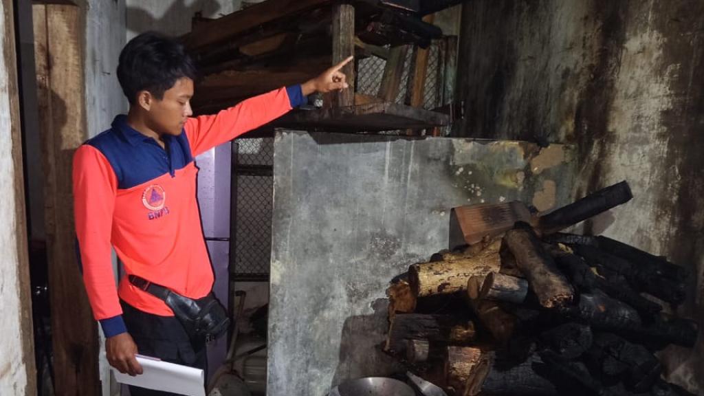 Rumah Terbakar di Dewasari Ciamis, Diduga Sengaja Dibakar Pemilik