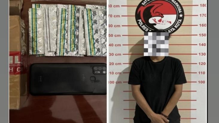 Satnarkoba Polres Tasikmalaya Kota Amankan Pengedar Tramadol di Jalan Tentapel Tawang