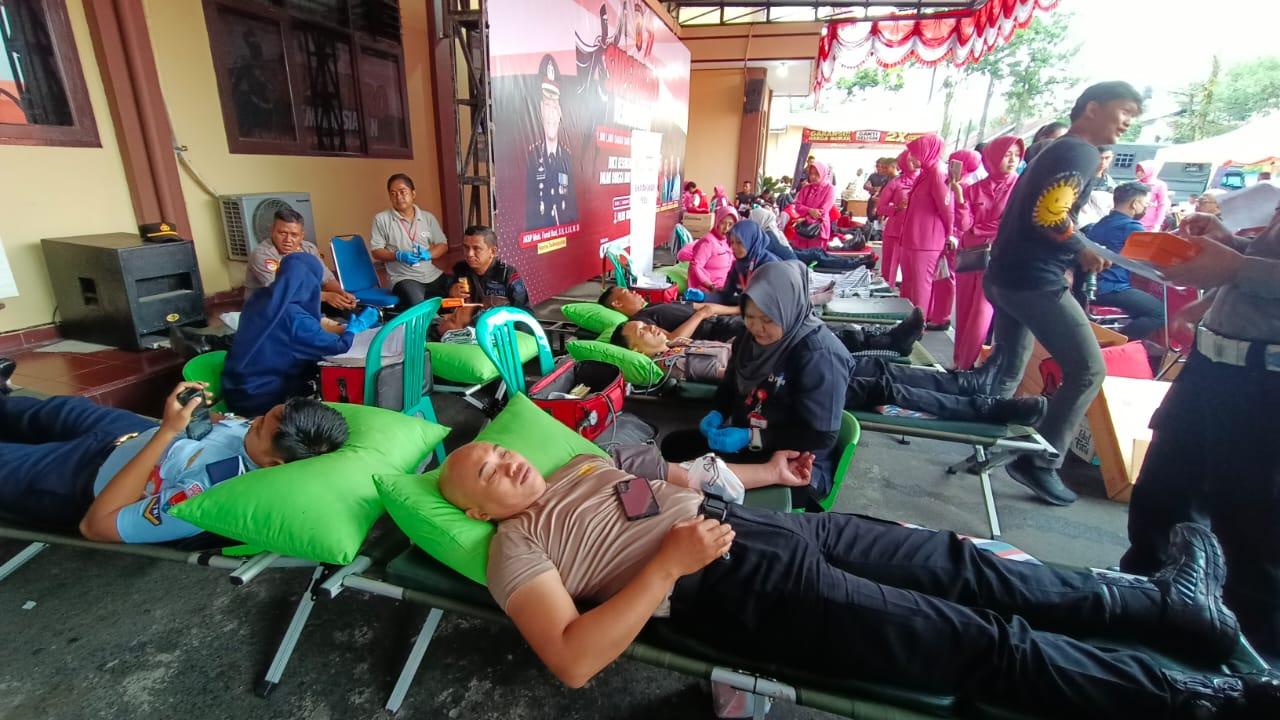 Superhero Kemanusiaan Polres Tasikmalaya Kota Targetkan 1.000 Labu dalam Aksi Sosial Donor Darah
