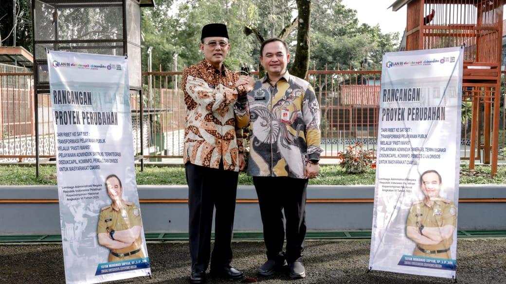 Bupati Ciamis Dukung Transformasi Pelayanan Publik: Dari Ribet ke Satset Lewat “PASTI MANIS”