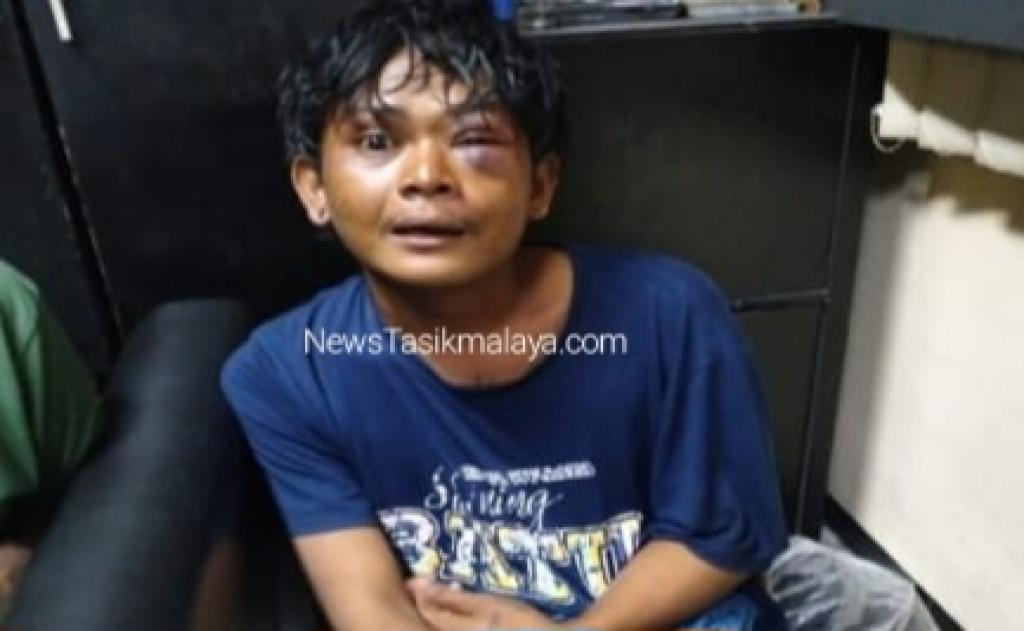 Ini Tampang Pemuda Mabuk yang Serang Ustaz Pakai Taring Babi di Tasikmalaya