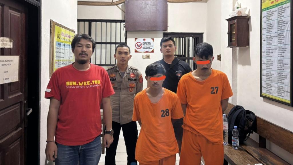 2 Pemuda Bawa Katana dan Tongkat Baseball yang Ditangkap Polres Tasikmalaya Kota Dijebloskan ke Penjara