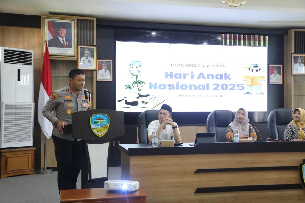 Kapolres Tasikmalaya Kota Tegaskan Komitmen Polri dalam Mewujudkan Kota Ramah Anak