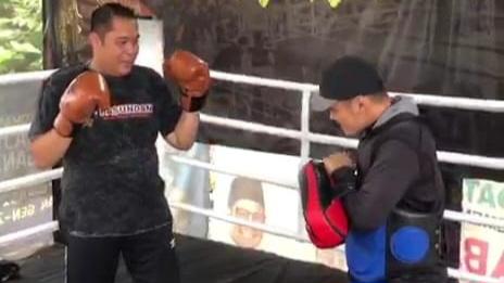 Kapolres Tasikmalaya Dukung Pembinaan Atlet Muda Muaythai: Ajak Remaja Berprestasi Lewat Olahraga Beladiri