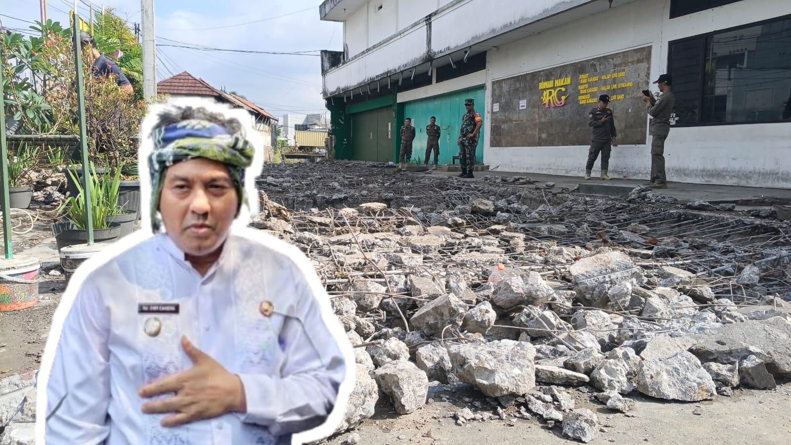 Pemkot Tasikmalaya Klarifikasi soal Pembongkaran Bangunan di Atas Saluran Irigasi Cimulu