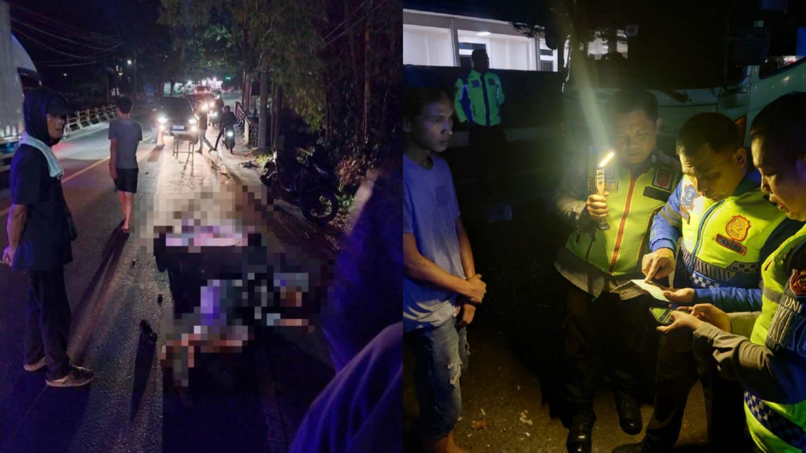 Dua Mahasiswi Kebidanan Tewas Usai Sepeda Motor Terserempet Truk di Ciawi Tasikmalaya, Pengemudi Sempat Kabur Sebelum Diamankan di SPBU