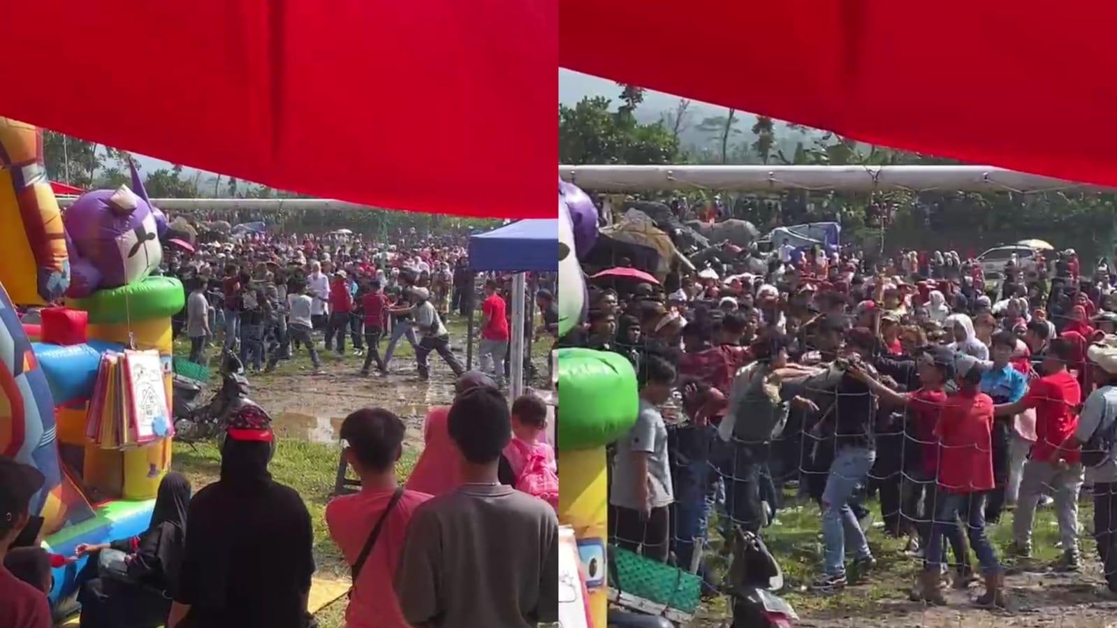 Waduh! Karnaval HUT ke-80 RI di Sariwangi Tasikmalaya Ricuh, Dipicu Knalpot Bising